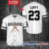 Washington Commanders Luffy After Timeskip One Piece Straw Hats Custom Baseball Jersey