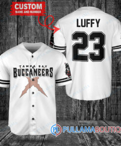 Tampa Bay Buccaneers Luffy After Timeskip One Piece Straw Hats Custom Baseball Jersey