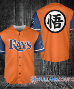 Tampa Bay Rays Dragon Ball Z Goku Baseball Jersey