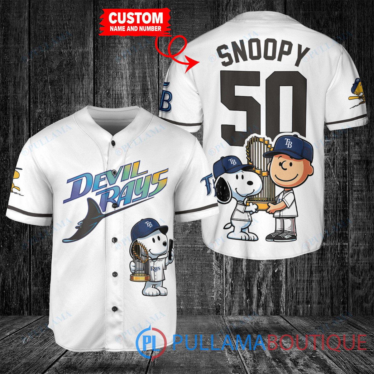 Arizona Diamondbacks Snoopy & Charlie Brown Baseball Jersey Sand – Trophy Design