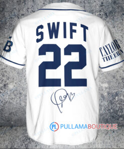 Tampa Bay Rays x Taylor Swift 22 Baseball Jersey