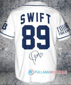 Tampa Bay Rays x Taylor Swift 89 Baseball Jersey