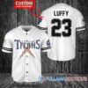 New York Giants Luffy After Timeskip One Piece Straw Hats Custom Baseball Jersey