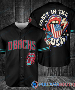 The Rolling Stones Arizona Diamondbacks Baseball Jersey