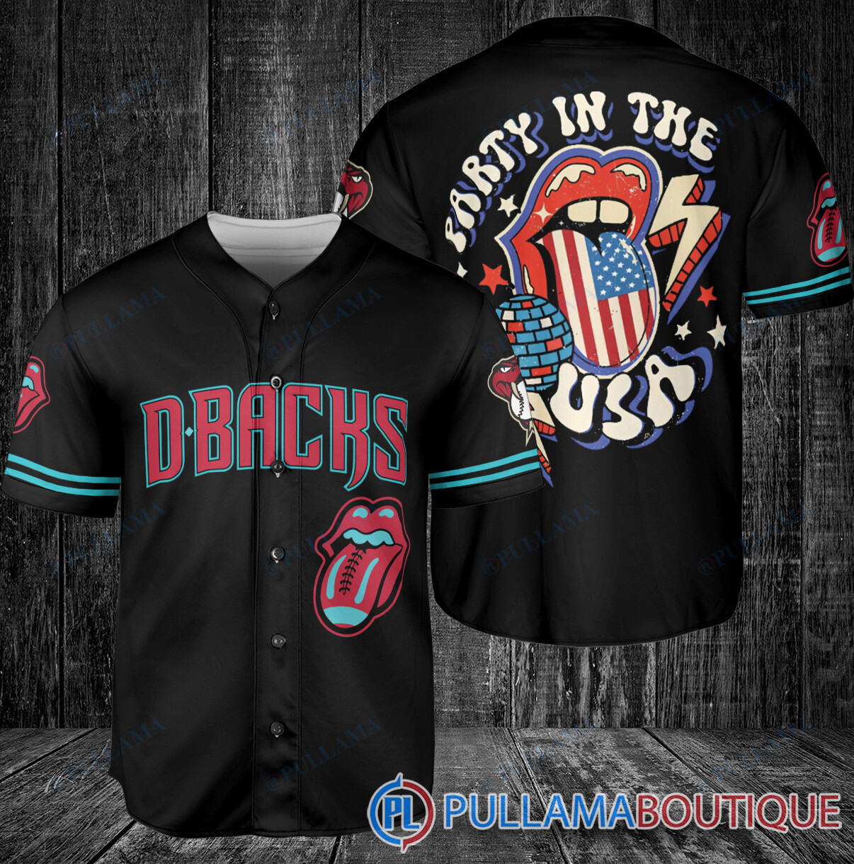 The Rolling Stones Cleveland Guardians Baseball Jersey