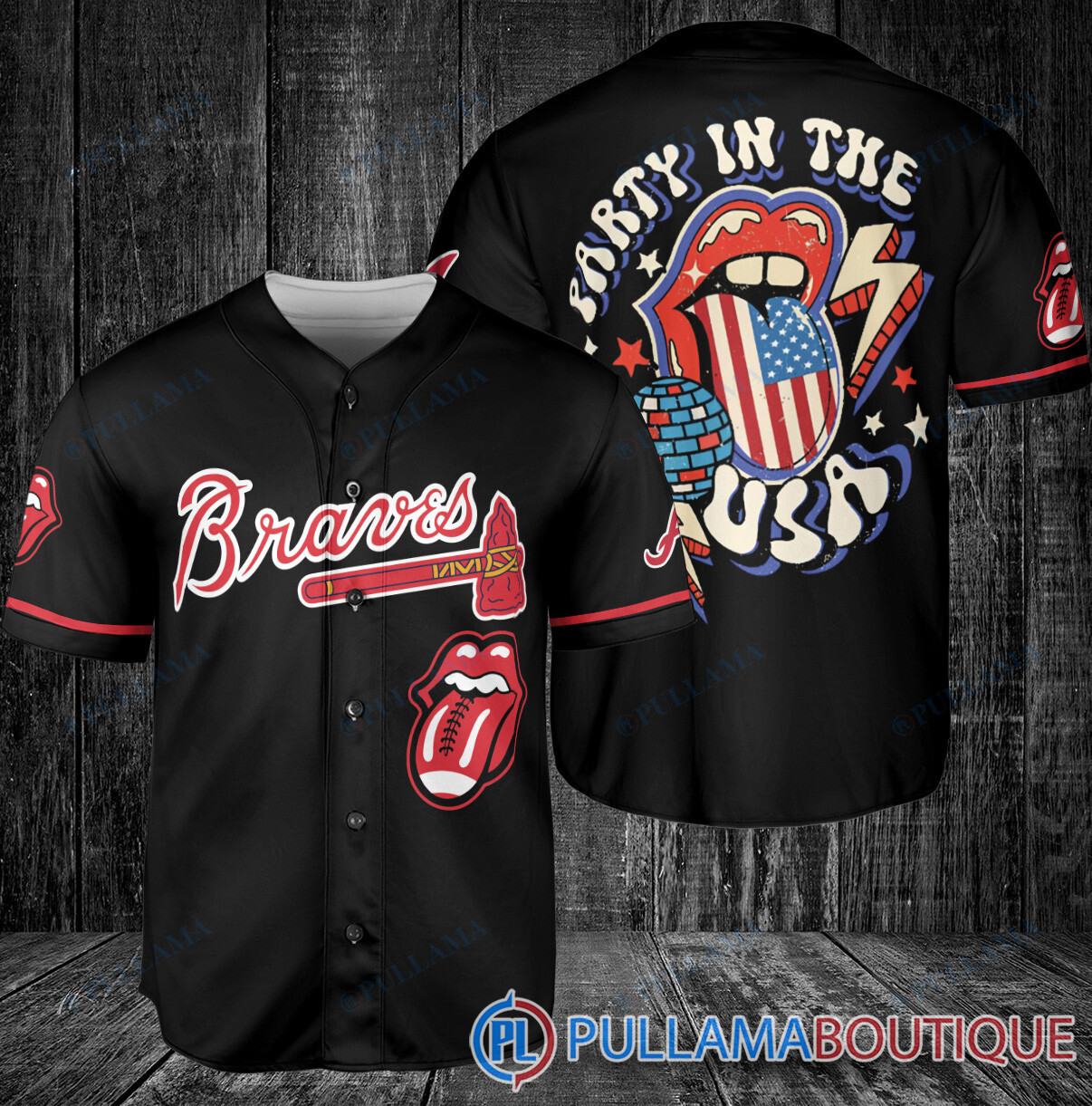 The Rolling Stones Detroit Tigers Baseball Jersey