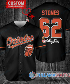 The Rolling Stones Baltimore Orioles Custom Baseball Jersey – Exclusive Fan Gear