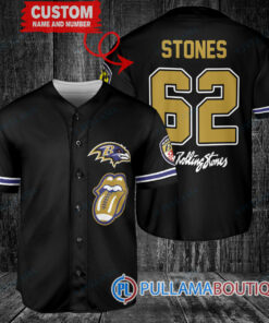 The Rolling Stones Baltimore Ravens Custom Baseball Jersey – Exclusive Fan Gear