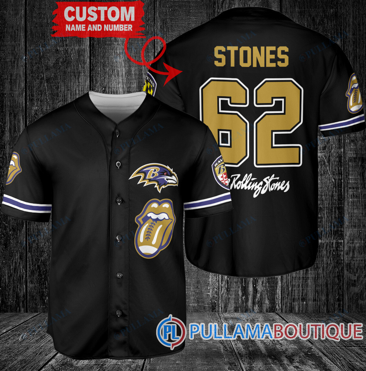 The Rolling Stones Dallas Cowboys Custom Baseball Jersey – Exclusive Fan Gear