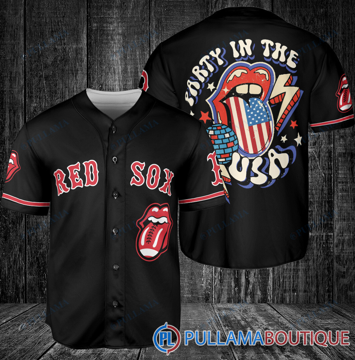 The Rolling Stones Tampa Bay Rays Baseball Jersey