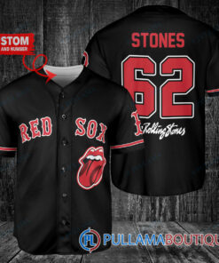 The Rolling Stones Boston Red Sox Custom Baseball Jersey – Exclusive Fan Gear