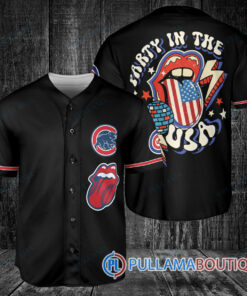 The Rolling Stones Chicago Cubs Baseball Jersey