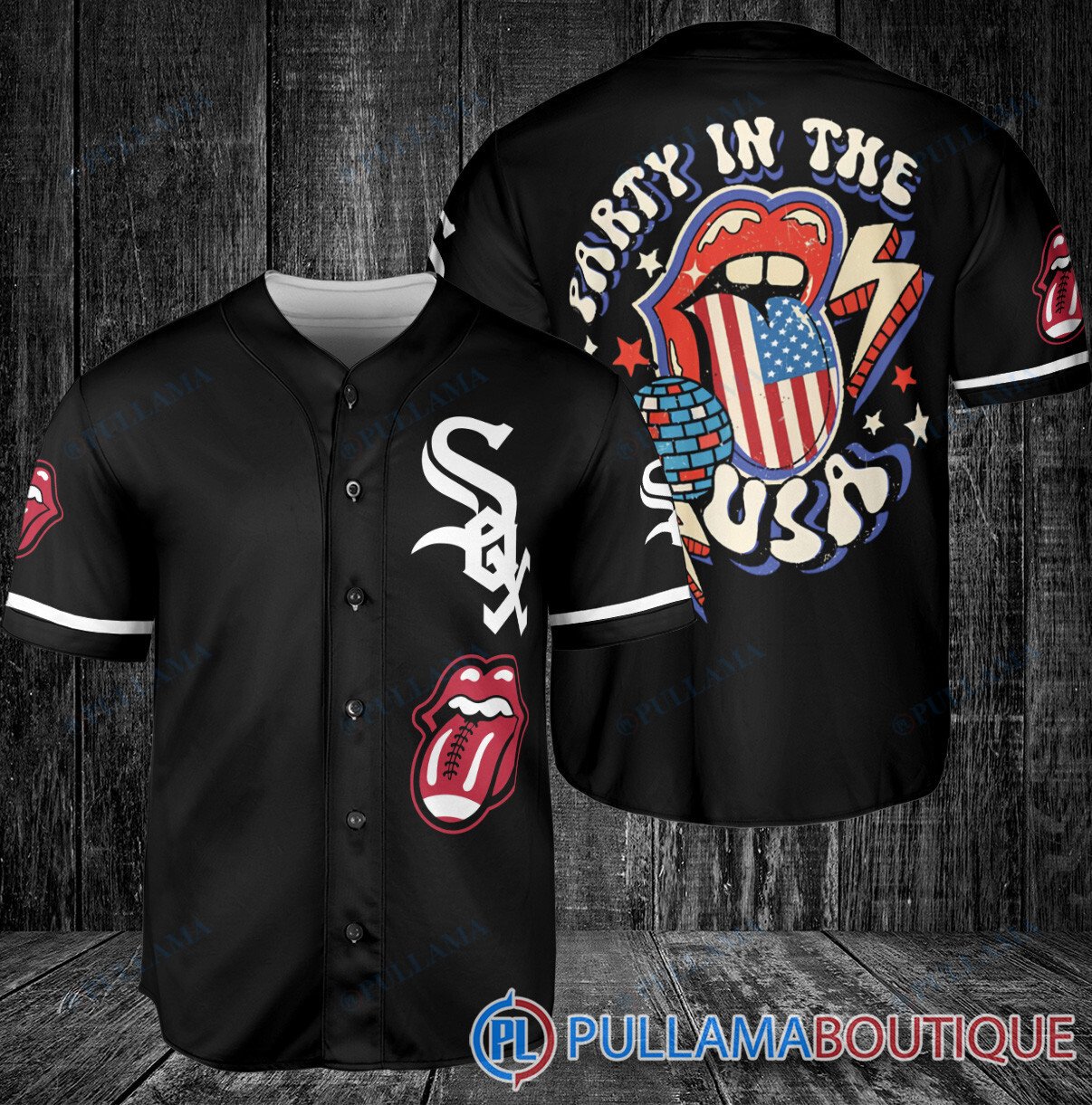 The Rolling Stones Cleveland Guardians Baseball Jersey