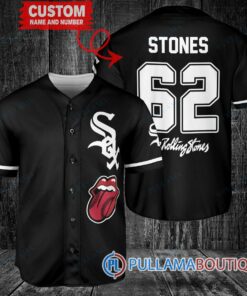 The Rolling Stones Chicago White Sox Custom Baseball Jersey – Exclusive Fan Gear