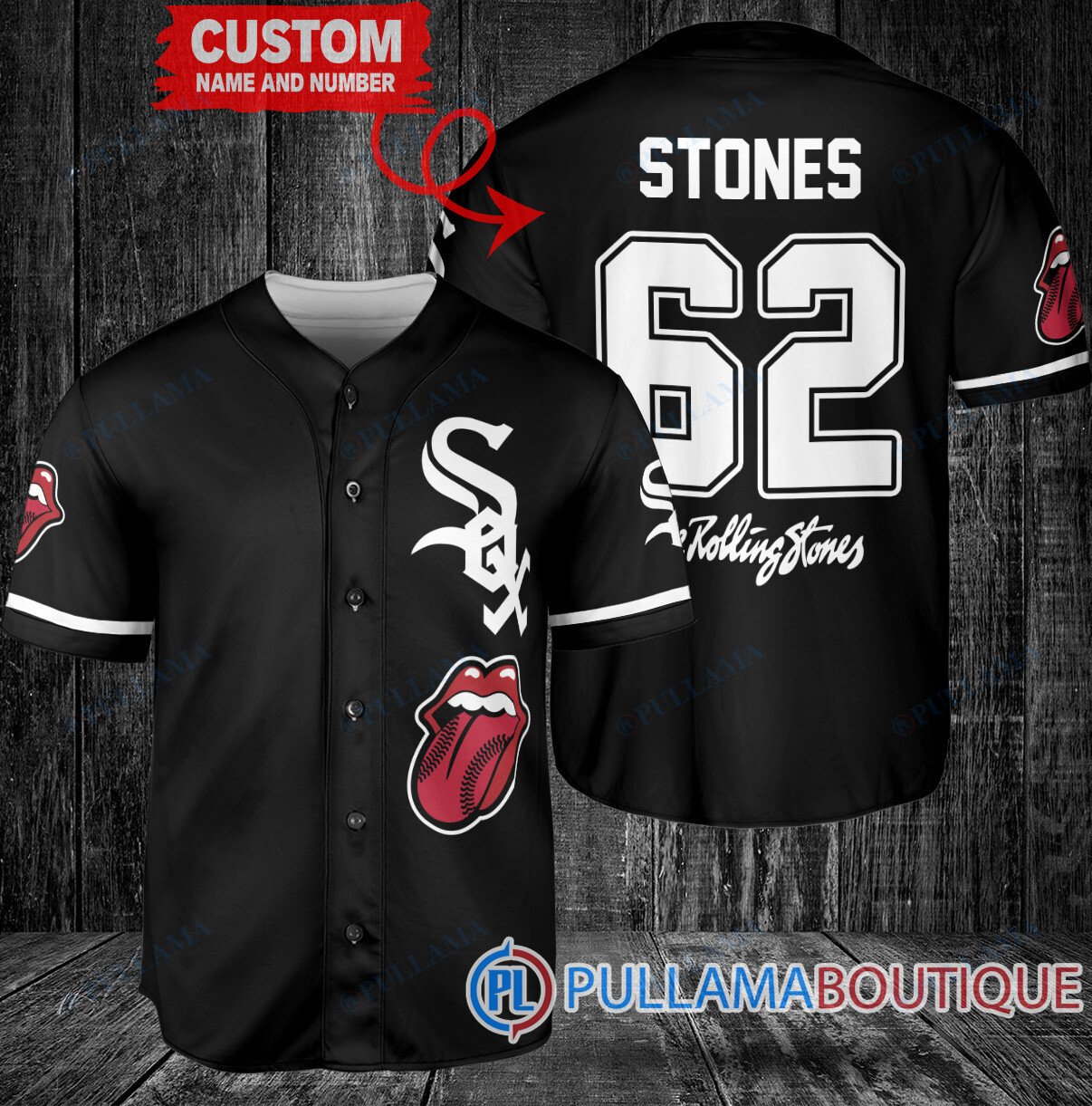 The Rolling Stones Los Angeles Angels Custom Baseball Jersey – Exclusive Fan Gear