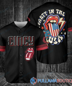 The Rolling Stones Cincinnati Reds Baseball Jersey