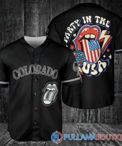 The Rolling Stones Colorado Rockies Baseball Jersey