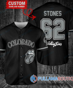 The Rolling Stones Colorado Rockies Custom Baseball Jersey – Exclusive Fan Gear