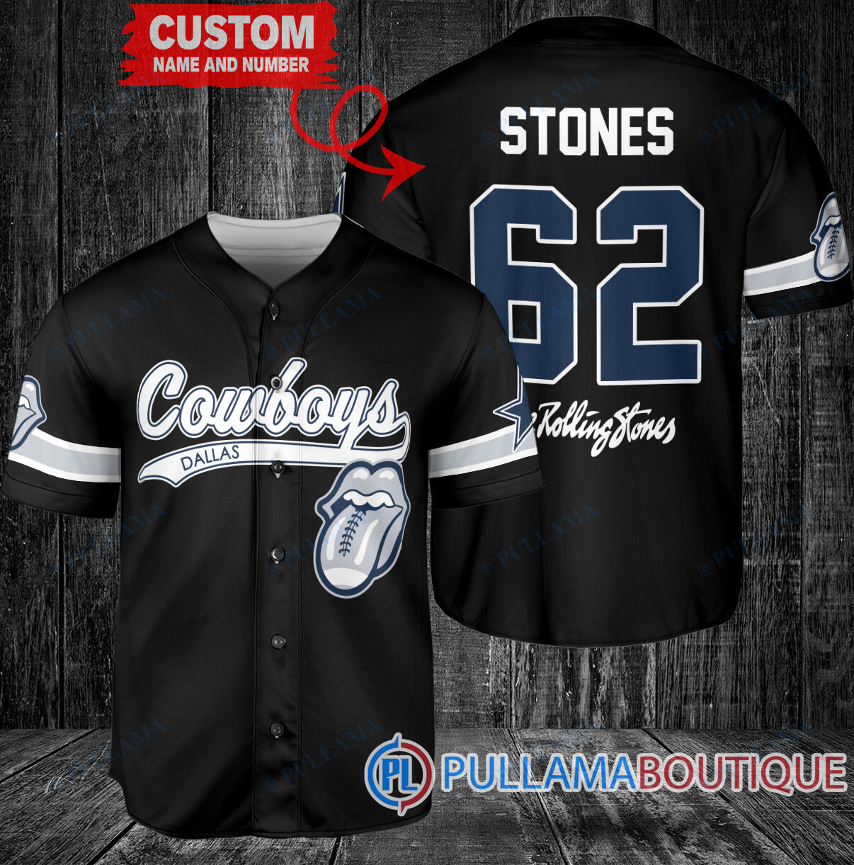 The Rolling Stones Miami Dolphins Custom Baseball Jersey – Exclusive Fan Gear