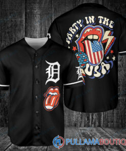 The Rolling Stones Detroit Tigers Baseball Jersey