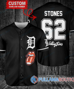 The Rolling Stones Detroit Tigers Custom Baseball Jersey – Exclusive Fan Gear