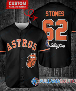 The Rolling Stones Houston Astros Custom Baseball Jersey – Exclusive Fan Gear