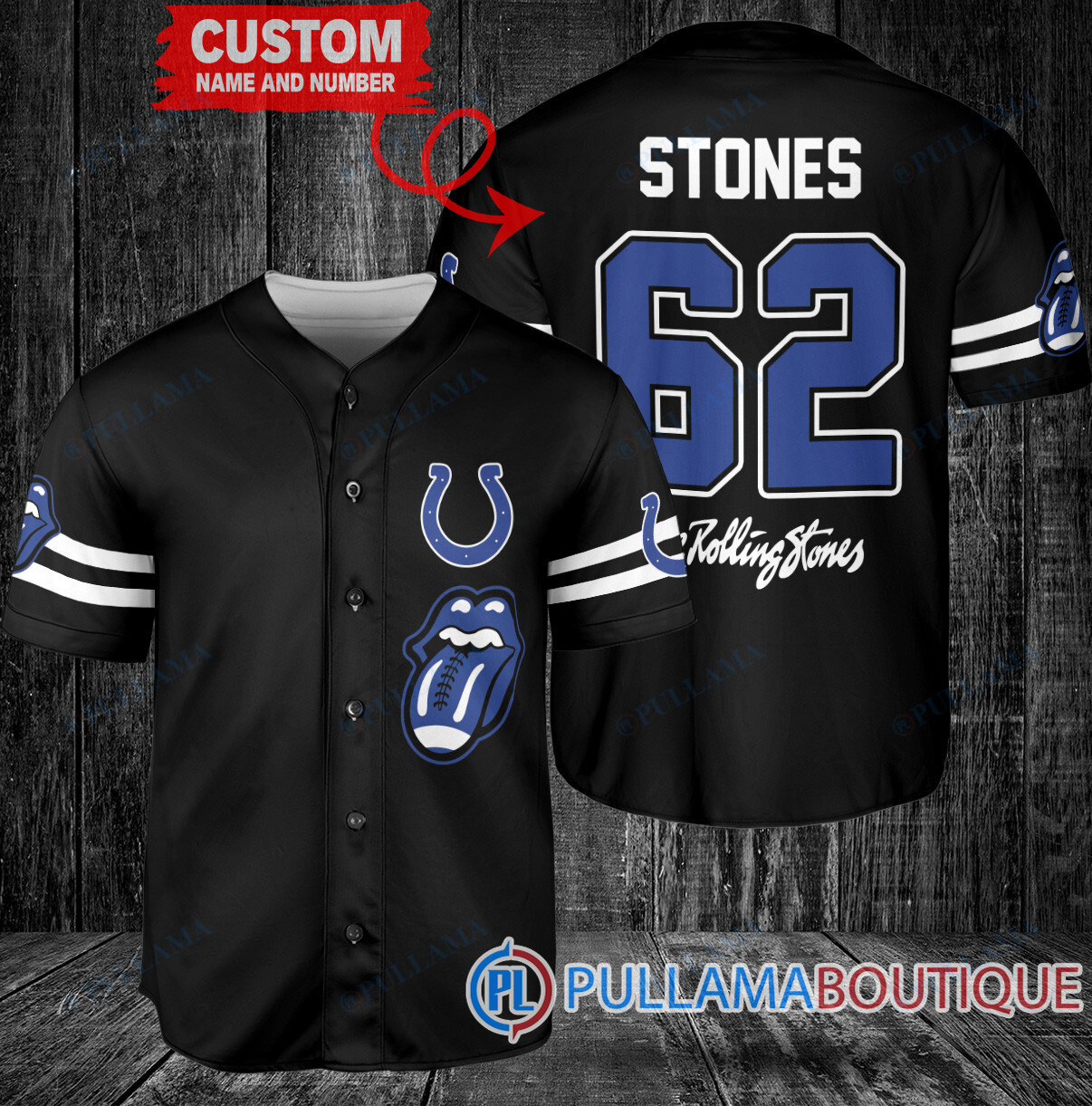 The Rolling Stones Miami Dolphins Custom Baseball Jersey – Exclusive Fan Gear