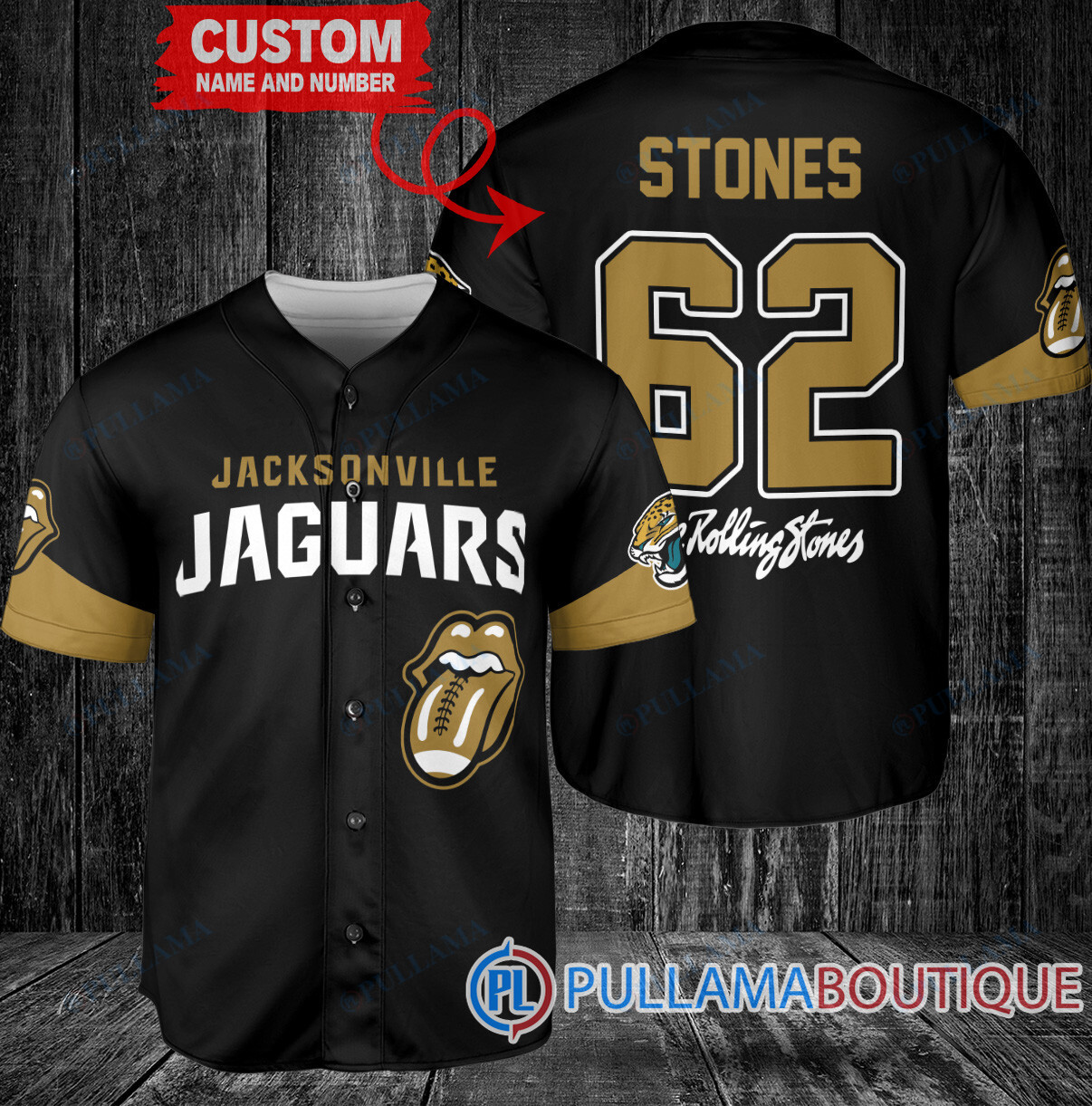 The Rolling Stones Detroit Lions Custom Baseball Jersey – Exclusive Fan Gear