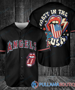 The Rolling Stones Los Angeles Angels Baseball Jersey