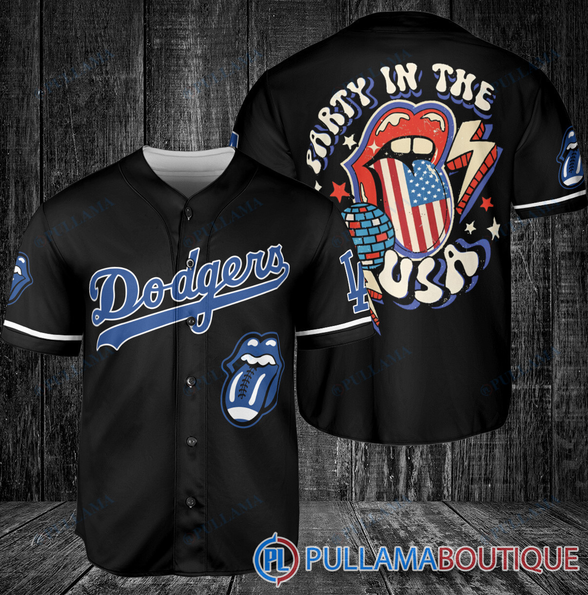 The Rolling Stones Kansas City Royals Baseball Jersey