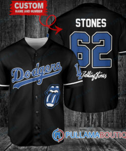 The Rolling Stones Los Angeles Dodgers Custom Baseball Jersey – Exclusive Fan Gear