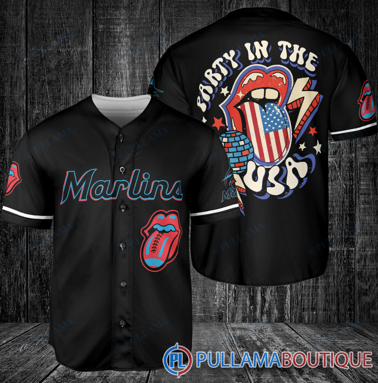 The Rolling Stones Kansas City Royals Baseball Jersey