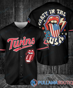 The Rolling Stones Minnesota Twins Baseball Jersey