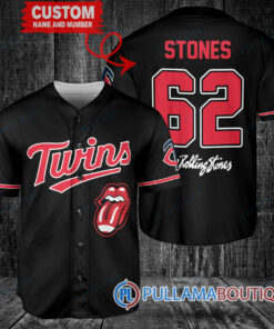 The Rolling Stones Minnesota Twins Custom Baseball Jersey – Exclusive Fan Gear