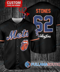 The Rolling Stones New York Mets Custom Baseball Jersey – Exclusive Fan Gear