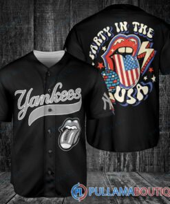 The Rolling Stones New York Yankees Baseball Jersey