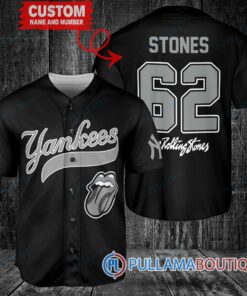 The Rolling Stones New York Yankees Custom Baseball Jersey – Exclusive Fan Gear