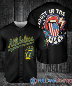 The Rolling Stones Oakland Athletics Baseball Jersey