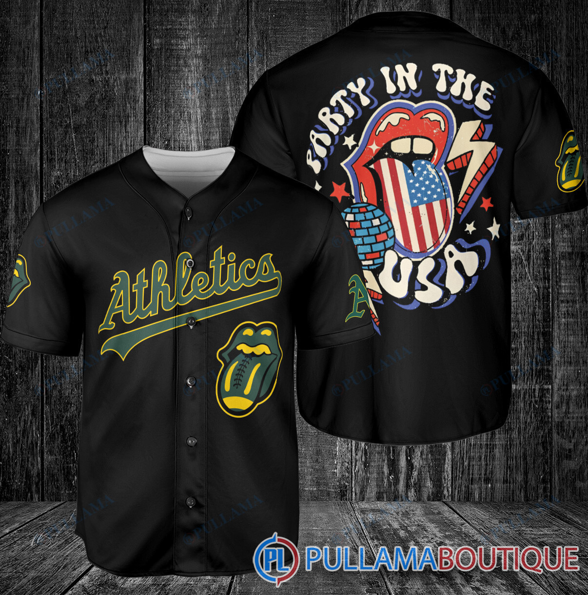 The Rolling Stones Los Angeles Angels Baseball Jersey