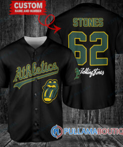 The Rolling Stones Oakland Athletics Custom Baseball Jersey – Exclusive Fan Gear