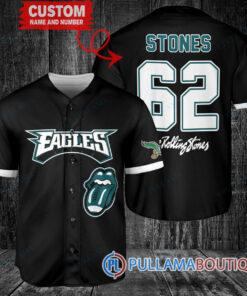 The Rolling Stones Philadelphia Eagles Custom Baseball Jersey – Exclusive Fan Gear