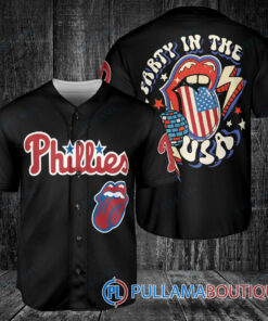 The Rolling Stones Philadelphia Phillies Baseball Jersey