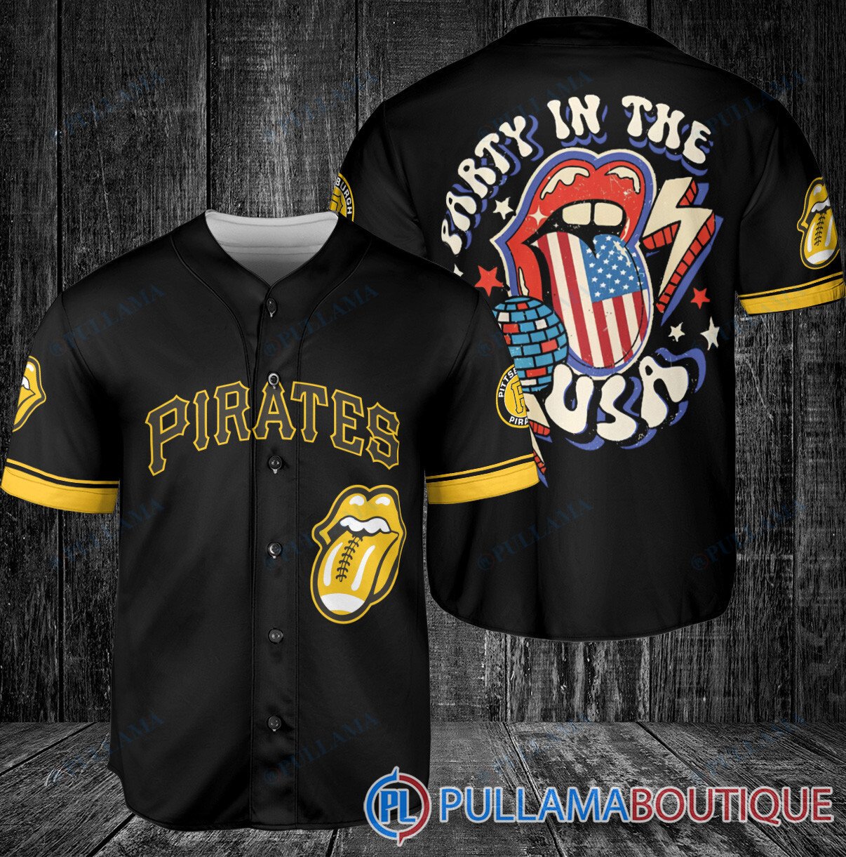 The Rolling Stones Boston Red Sox Baseball Jersey