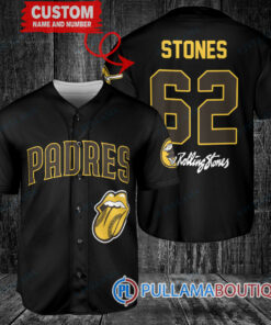 The Rolling Stones San Diego Padres Custom Baseball Jersey – Exclusive Fan Gear