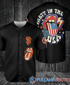 The Rolling Stones San Francisco Giants Baseball Jersey