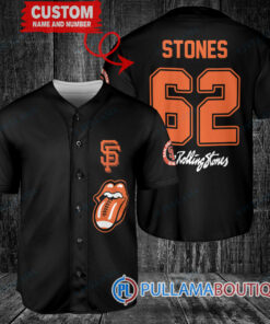 The Rolling Stones San Francisco Giants Custom Baseball Jersey – Exclusive Fan Gear