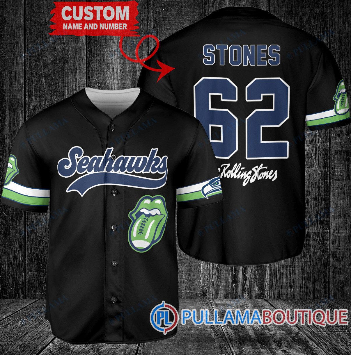 The Rolling Stones Indianapolis Colts Custom Baseball Jersey – Exclusive Fan Gear