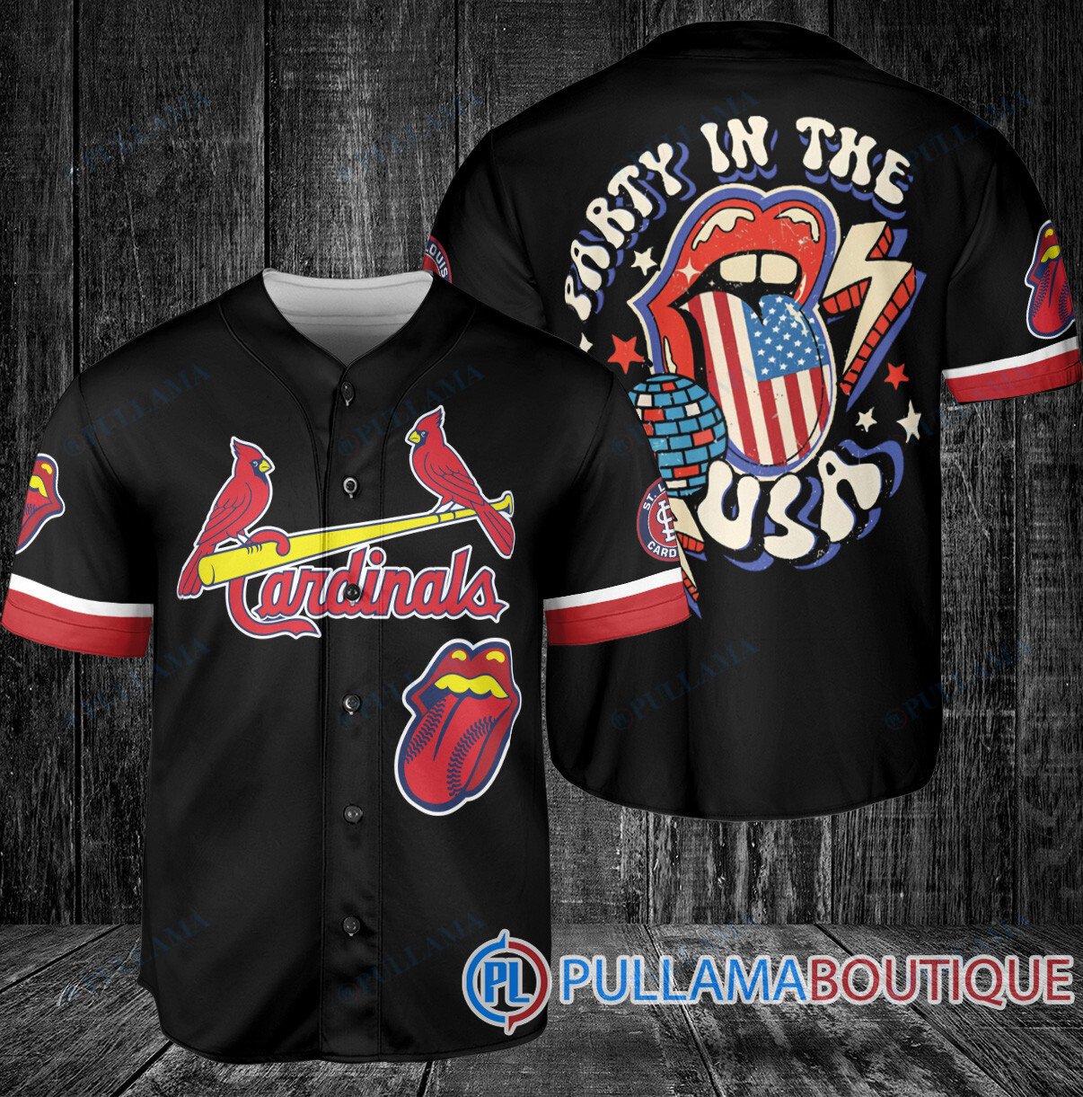 The Rolling Stones San Diego Padres Baseball Jersey