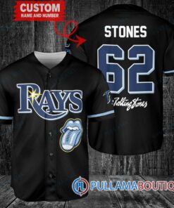 The Rolling Stones Tampa Bay Rays Custom Baseball Jersey – Exclusive Fan Gear