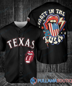 The Rolling Stones Texas Rangers Baseball Jersey